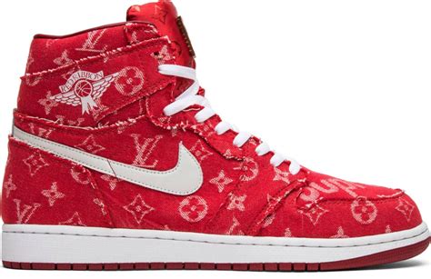 air jordan 1 supreme x lv|supreme jordan 1 high stars.